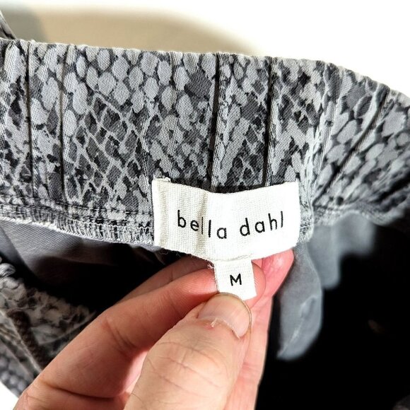 Bella Dahl Pocket Jogger Lyocell Stretch Athleisure Pants SNAKESKIN Print Size M - Picture 7 of 8